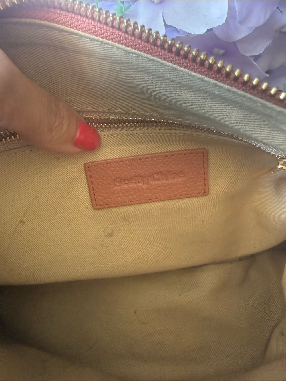 See By Chloé Joan Leather Shoulder Bag with Braided Ring - Picture 8 of 8